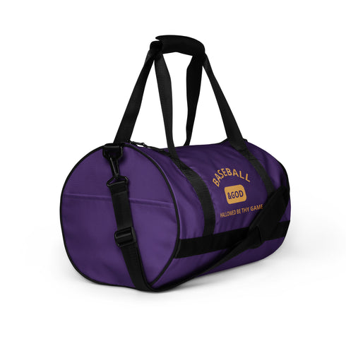 Baseball &God Icon Gym Bag
